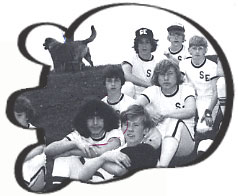 The dog Sugar invades the 1980 Sherburne Jr High baseball team photo